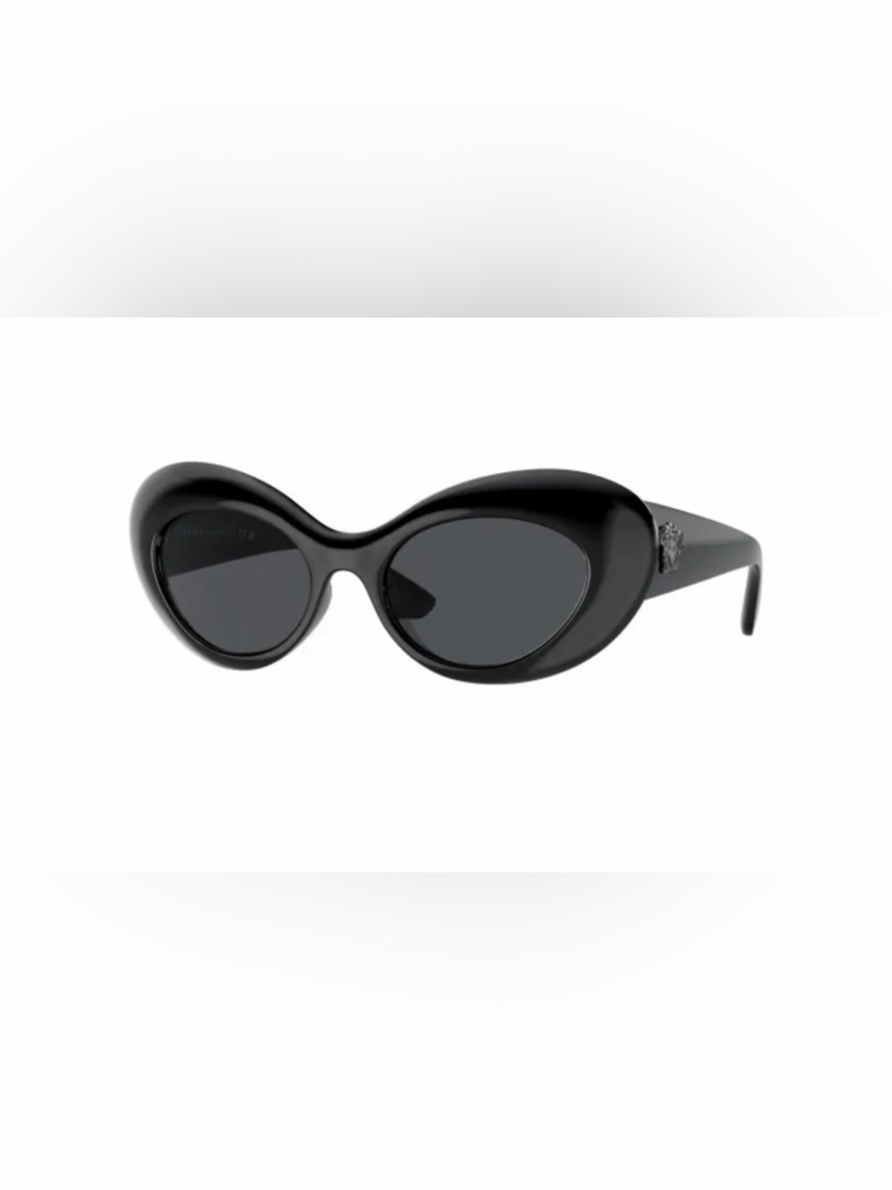 ✨Versace✨ Black Oval Cat-Eye Sunglasses for Women
